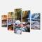 Designart - Beautiful Serenity Waterfall in Cyprus - Landscape Wall Art on Canvas